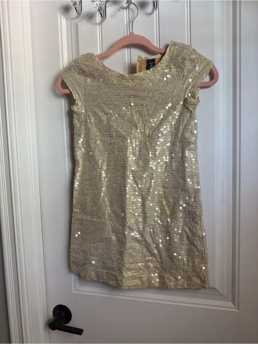 Girls GAP Shiny Sequin Mini Dress 8